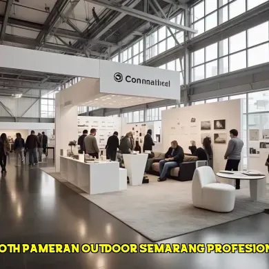 booth pameran outdoor semarang profesional